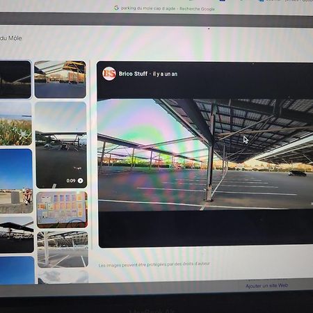 Studio Cap D Agde Vue Port Kültér fotó